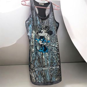 Sparkling Mickey Mouse Sequin Dress