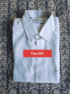 Mens denim shirt with free gift.
