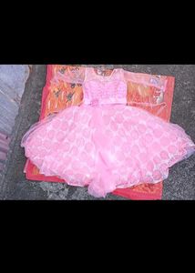 Pink Tulle Party Dress