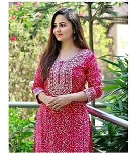Chunri Print Kurti 🌸