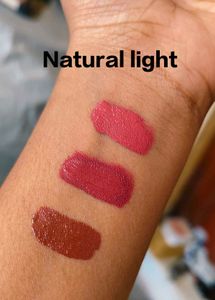 Kiss Beauty matte nude lipsticks (combo of 3)