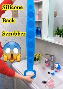 Silicone Back Scrubber Bath Belt