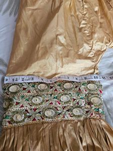 Golden Traditional Gharara