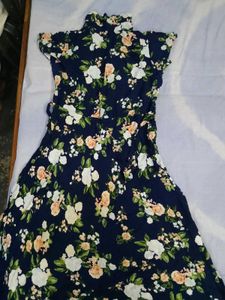 Floral Print Midi Dress