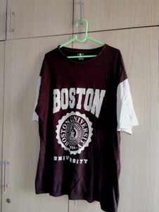 Boston University Graphic OVERSIZED TSHIRT 🥳🥳