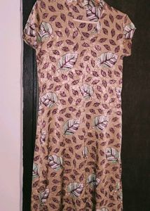 Leaf Print Kurta