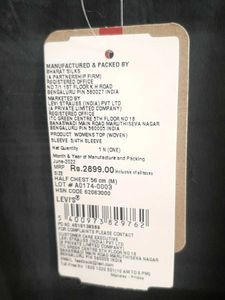 Levi's Chic Black Broderie Anglaise Top