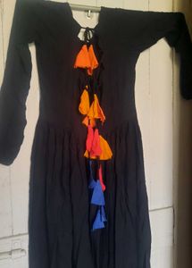 DIP BACK Anarkali Suit With Pant