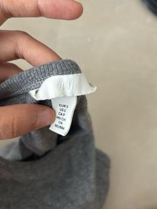 Grey Ribbed Tank Top