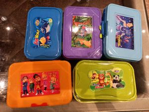 Kids' Lunch Boxes (Set of 5)