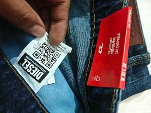 Diesel Straight Fit Jeans