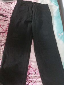 Classic Black Denim Jeans