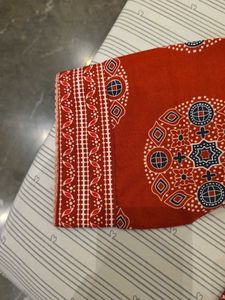 Designer Red Ethnic Kurta Set