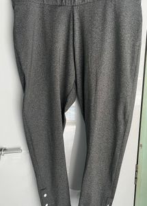 Business-Casual Plus Size Grey Pants