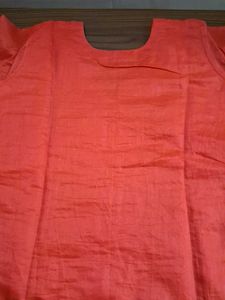 Embellished Red kurta set