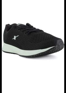 Sparx Black Running Shoes