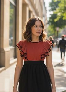 Chic H&amp;M Two-Tone Dress