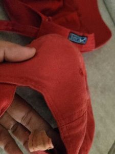 Red Eagle Baseball Caps (Set of 2)