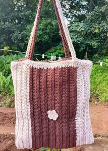 Handmade Crochet Tote Bag