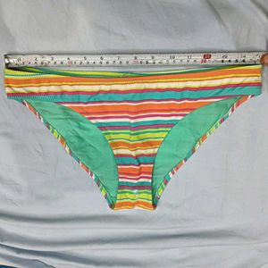 Colorful⚛️ Striped Bikini Bottom