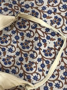 Cream Padded Shoulder Bag