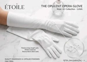 Price Drop 🔥Etoile Opera Gloves White Satin