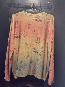 Cute Cat Graphic Knit Sweater