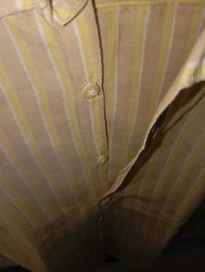 Men's Striped Linen Shirt