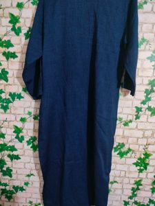 Blue Embellished Kurti with Pants