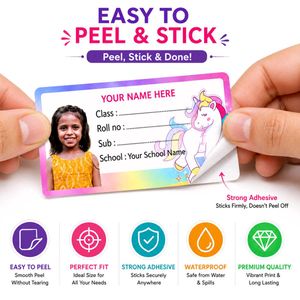 Personalized Name Labels for Kids