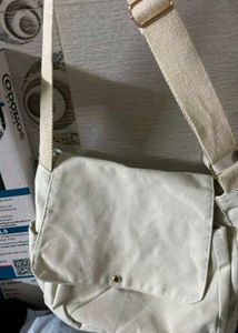 Korean style canvas tote bag