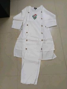 Chic White cordset