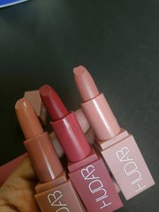Huda Beauty 3 Pc Lipstick Matte