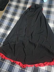 Black &amp; Red hijab