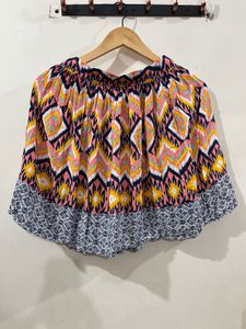 Xhilaration Small Geometric Printed Skirt