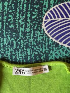 Lime Green Plunging Neckline Bodysuit