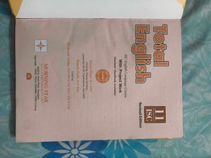 Total English - Class 11 ISC Textbook(60% of on MR