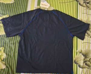 Black and Blue inter Milan style t-shirt