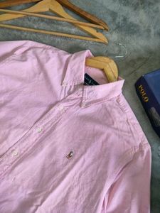 Pink Polo Ralph Lauren Button-Down Shirt