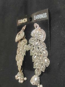 Stunning Peacock Design Earrings