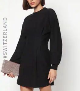Winterwear Black Dress 👌