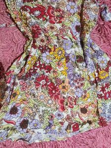 Floral Print Mini Dress