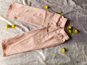 Girls Pink Heart Print Winter Pajama | Soft Fleece
