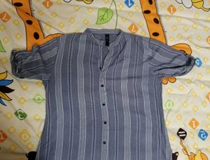 Casual Striped grey kurta 🩶