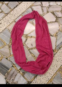 Pink Infinity Scarf