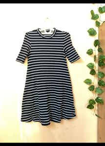 Striped Midi Dress