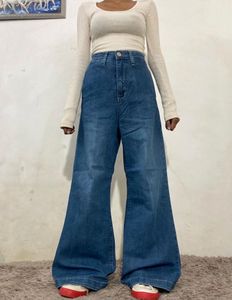 Flared Denim Jeans