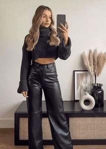 Zara Leather Pants