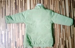 Sage Green Quilted Winter Coat