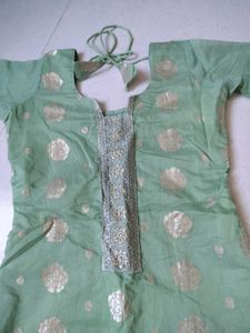 Elegant Green Kurta Set with Dupatta